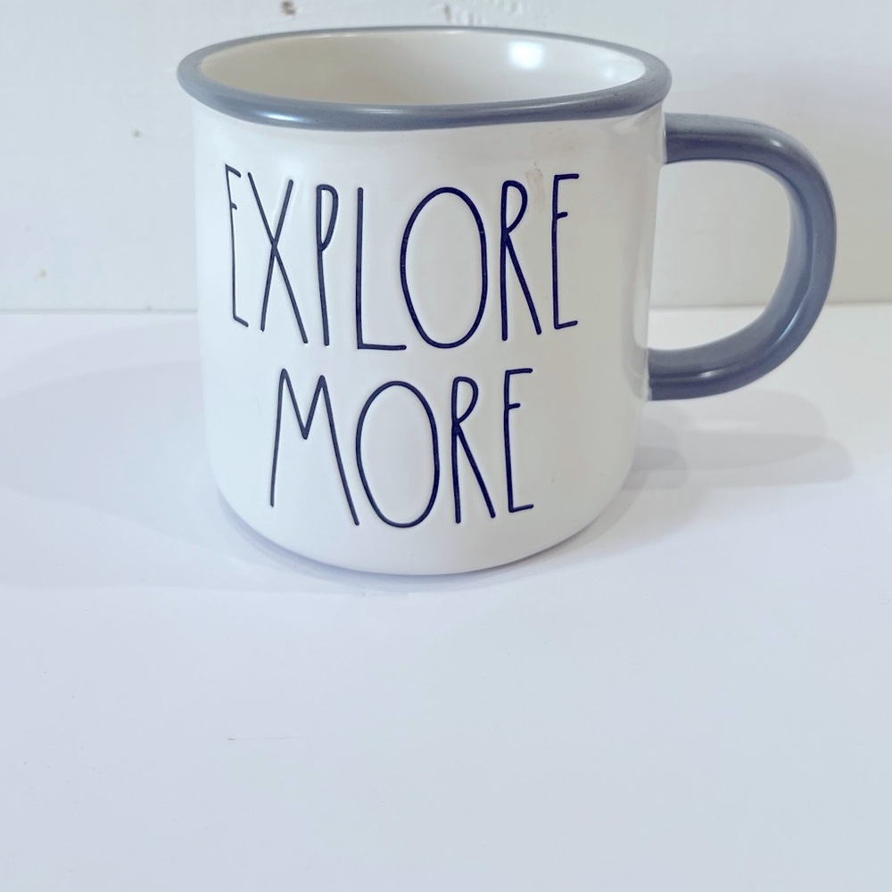 Explore More White and Gray Rae Dunn Mug